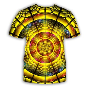 Yellow Mandala 2,  T Shirt for Male or Female
