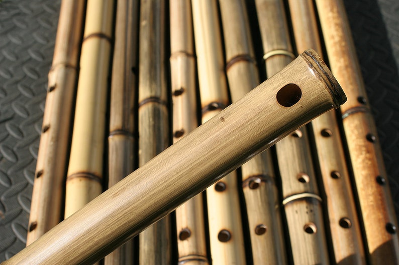 Bamboo Shakuhachi Flute healing Flutes Etsy