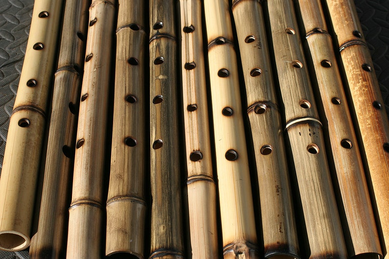Bamboo Shakuhachi Flute Healing Flutes image 2