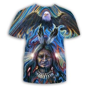 Eagle Indian1,  T Shirt for Male or Female