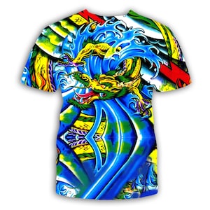 Chinese Draak Cartoon1, T-shirt voor mannen of vrouwen