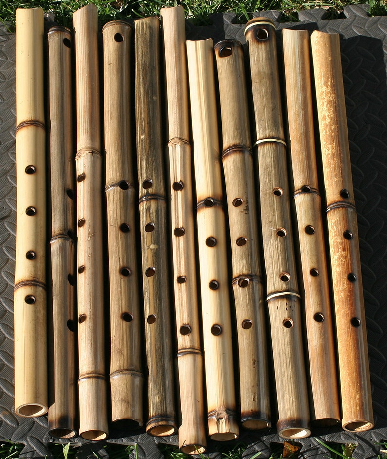Bamboo Shakuhachi Flute healing Flutes Etsy