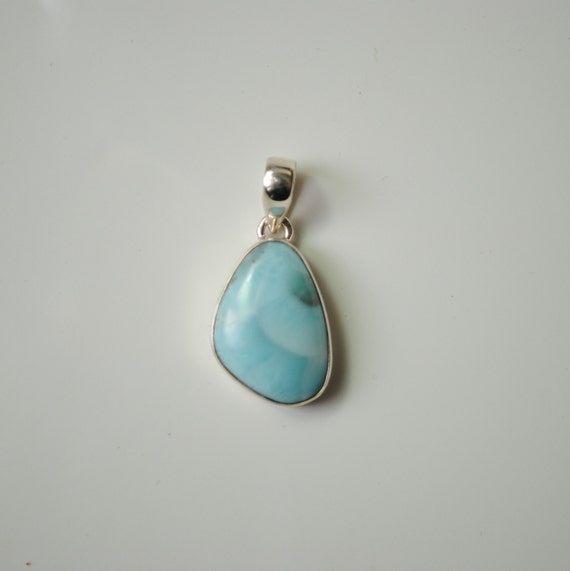 Sterling Silver Larimar Pendant #11290