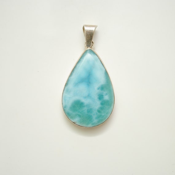 Sterling Silver Larimar Pendant #11884