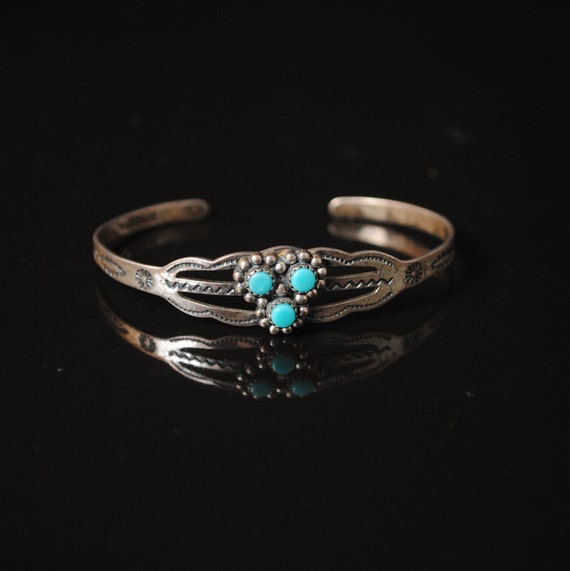 Native American Navajo Turquoise Child’s Size #13078