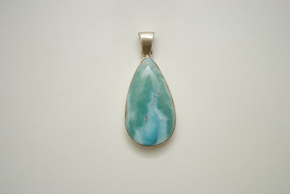 Sterling Silver Larimar Pendant #11892
