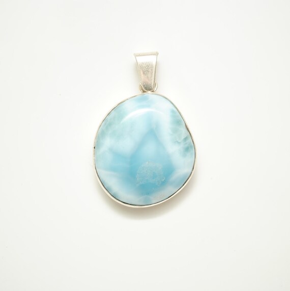Sterling Silver Larimar Pendant #11886