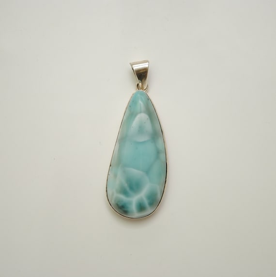 Sterling Silver Larimar Pendant #11882