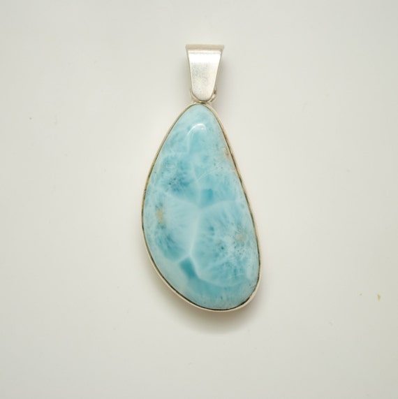 Sterling Silver Larimar Pendant #11889