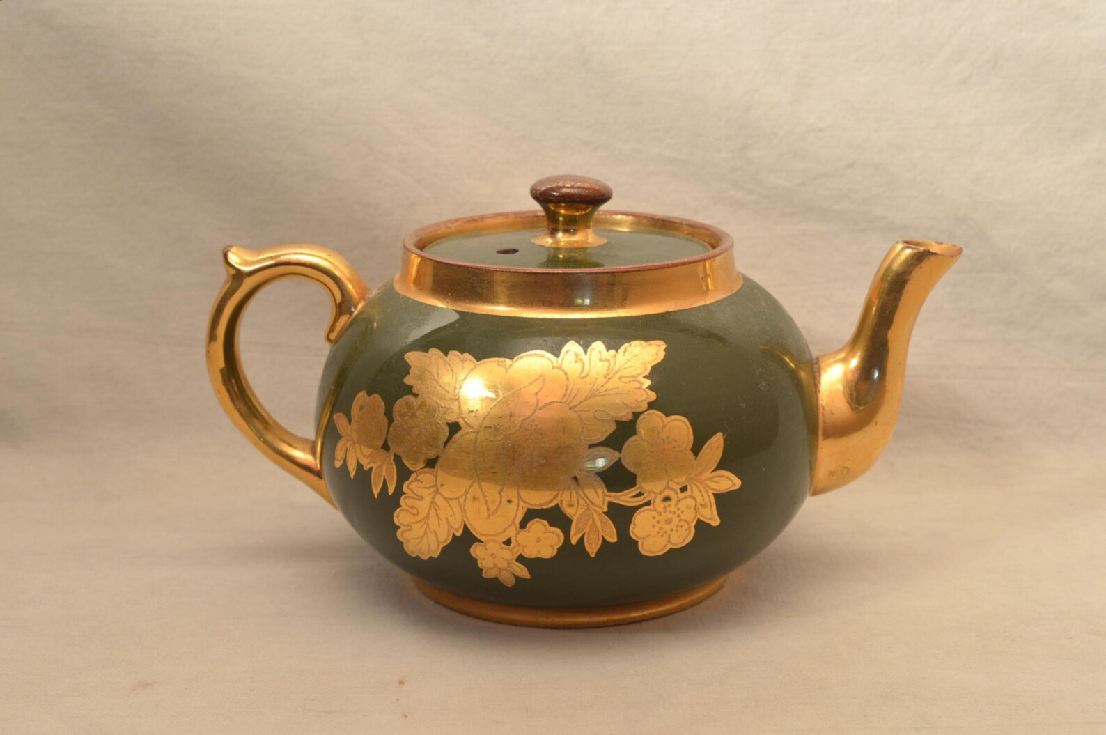 Antique Teapot England Gibson Sons Ltd Eden Earthenware Etsy