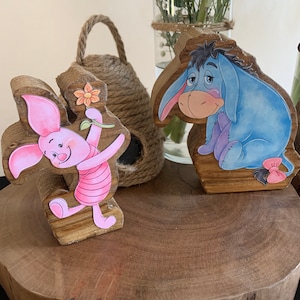 100 Acre Friends of Pooh Centerpiece: Tigger, Rabbit, Eeyore. Piglet, Owl, Heffalump and Roo for your Nursery, Baby Shower, Baby Birthday