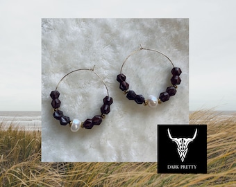 Pearl Hoops