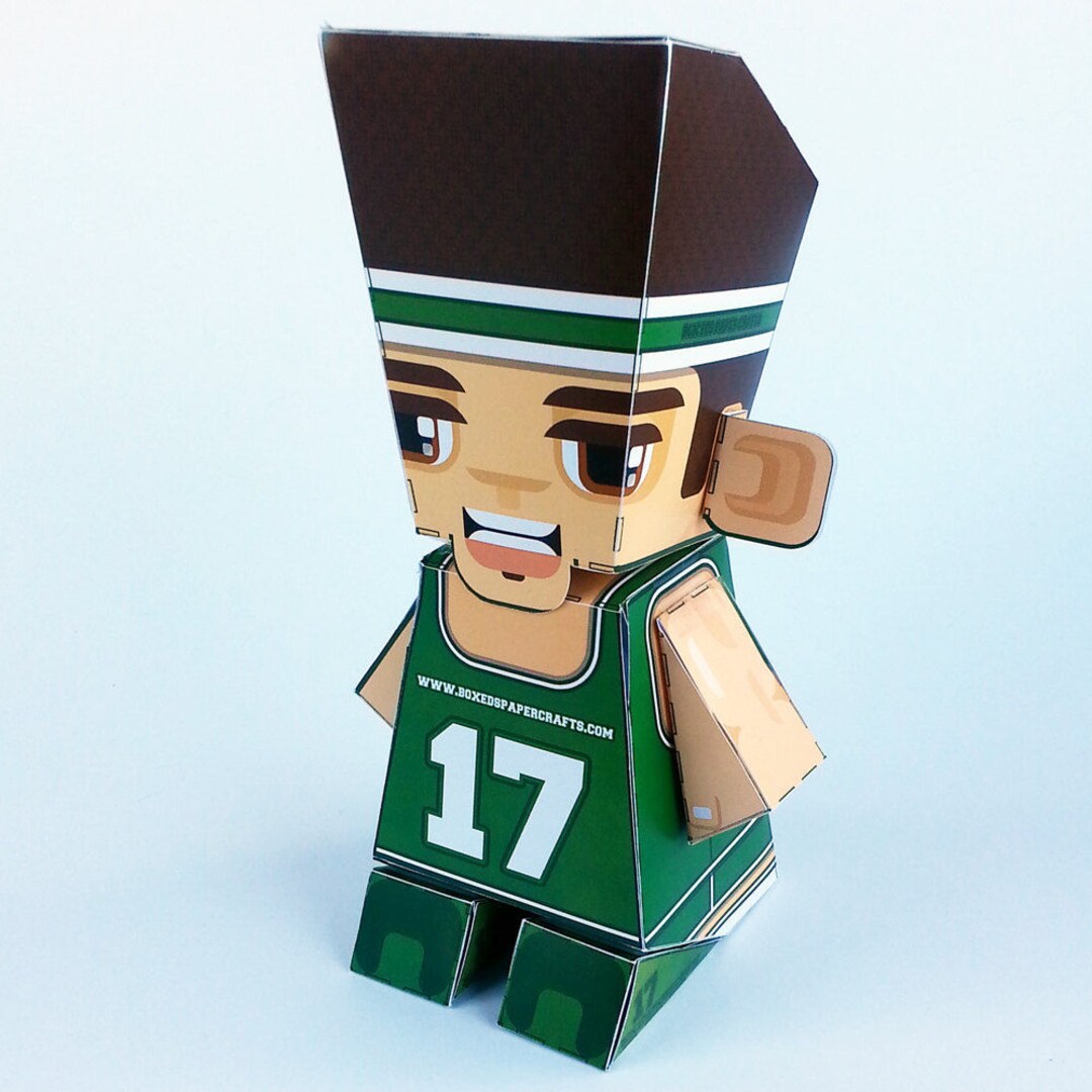 Green Basketball D.I.Y Paper Printable Craft Activity 50% of - Etsy