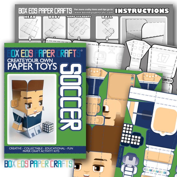 The Maker's Box: MineCraft Paper Craft