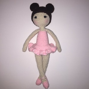 Ballerina Doll Photo Prop Amigurumi