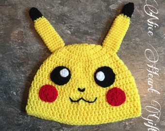 Pikachu Hat Baby Halloween Costume Gamer Hat Dress Up