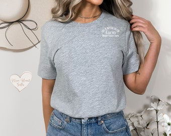 Customize Your Own Shirt, Life is Better On the Farm Tee, Personalize Farm Name, Matching Family Farm Shirt, Make Your Own