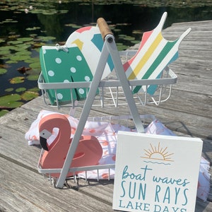 Sweet Summertime Mini Square Signs | Hand Painted Wood Décor | Summer ...