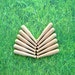 Mini Wooden Baseball Bats, Set of 12, Baseball Party Decoration, Softball Party, Tiny Baseball Bat, Sports Birthday Favor, 2" x 5/16"