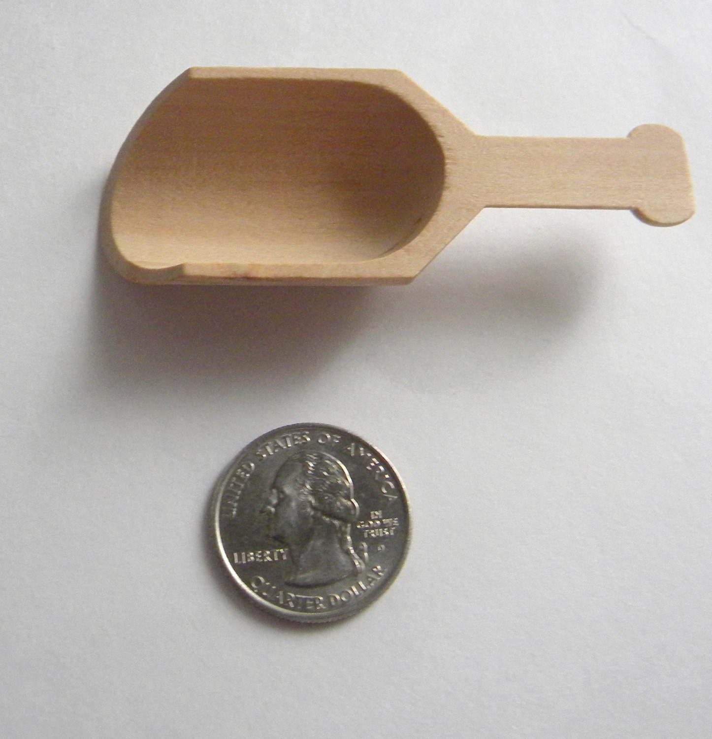 Set of 12 Small Wood Scoops 3 inch Mini Wood Scoops Etsy
