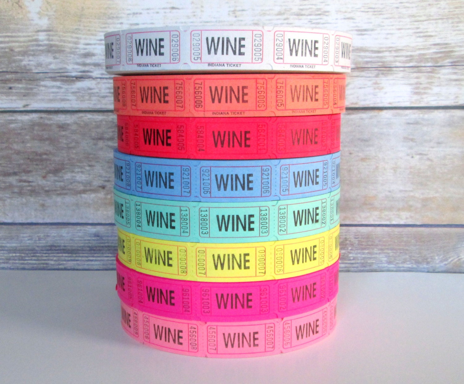 200 Wine Tickets Wedding Reception Drink Tickets Beverage Etsy