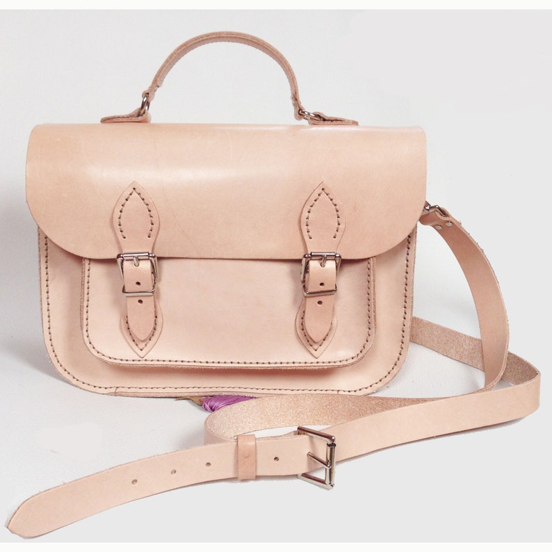 Briefcase Satchel Satchel Messenger Beige Satchel Cream Etsy