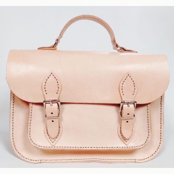 rafe New York Large Beige Leather Twisted Handle Satchel Purse | Satchel  purse, Clothes design, Purses