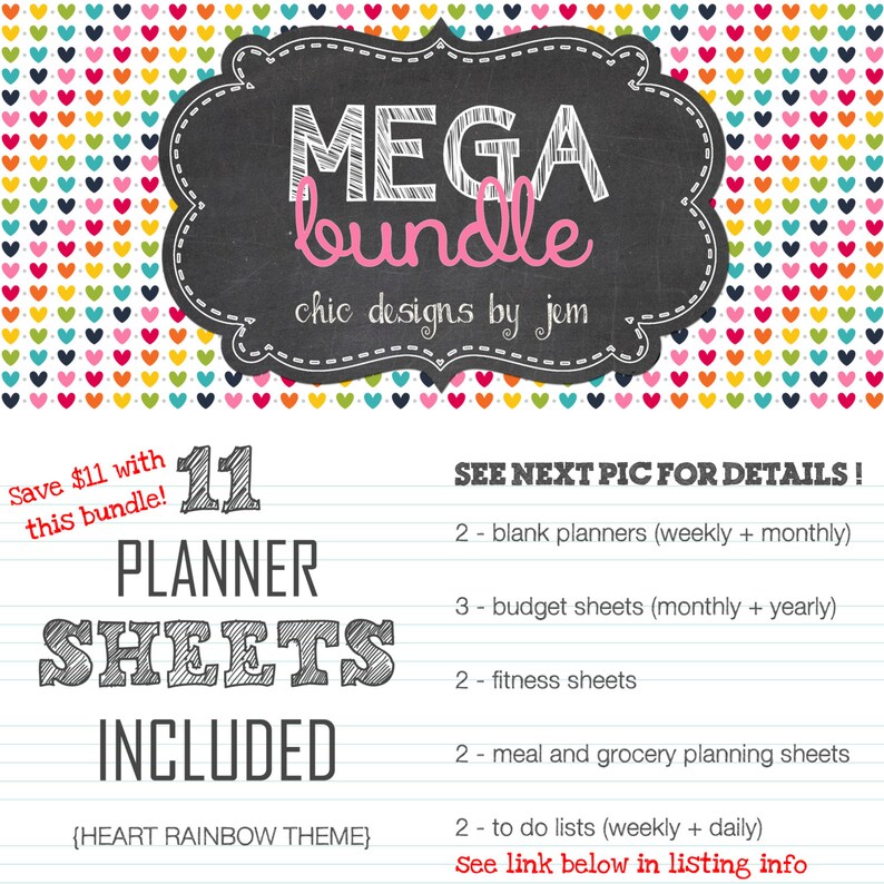 Budget Planner  Bill and Expense Tracker List  Printable image 7