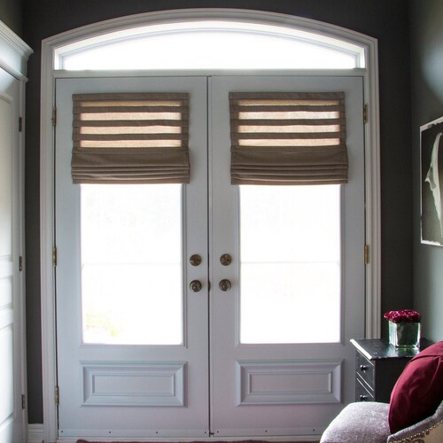 Roman Blind for Front Door With Rod Included Etsy