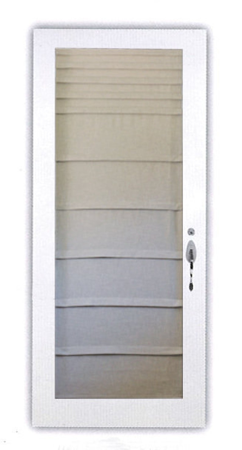 Roman Blind for Front Door With Rod Included Etsy