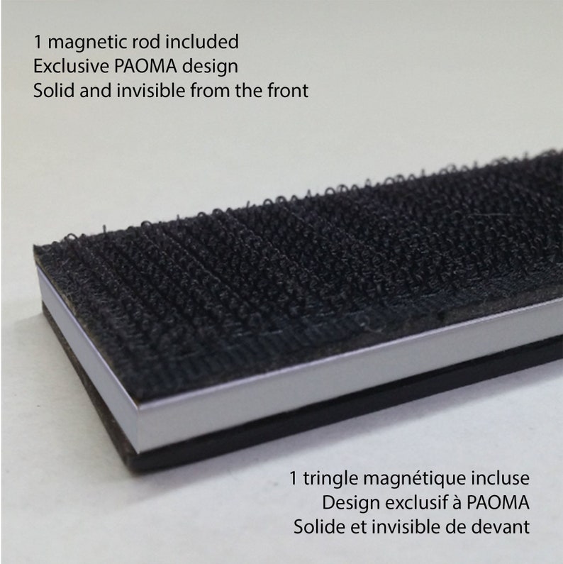 Roman Blind and Rod for Steel Door Simplicity Etsy