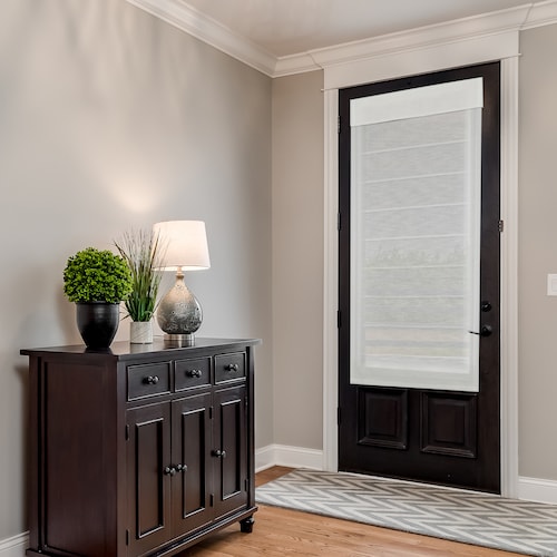 Roman Blind for Front Door With Rod Included Etsy