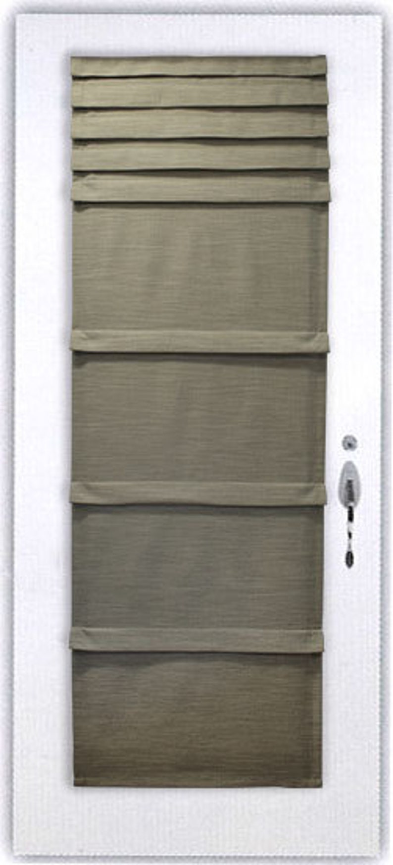 Roman Blind for French Door With Rod Included Etsy