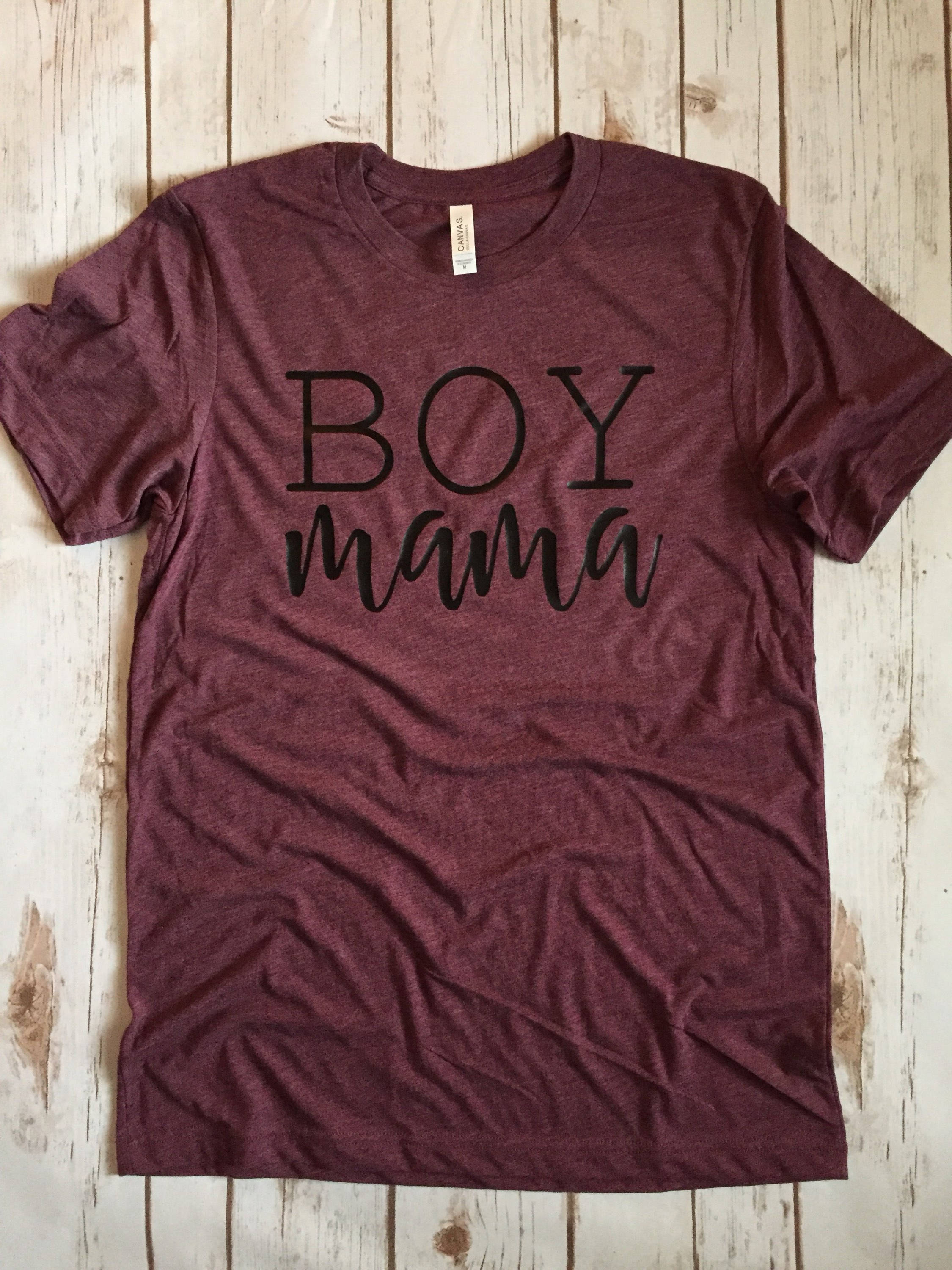 Boy Mama tshirt boy mom tshirt women's tshirt Etsy