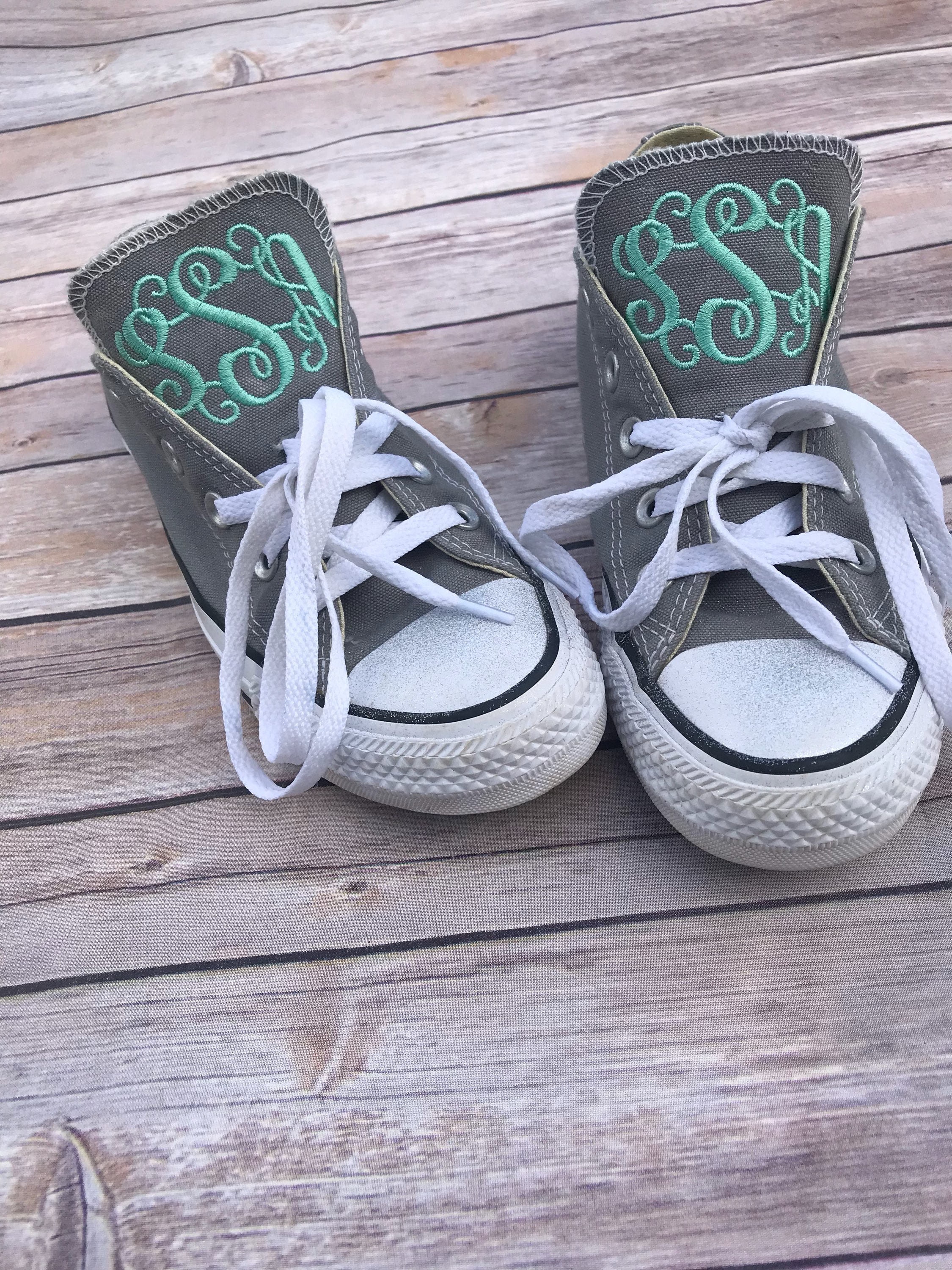 monogrammed converse