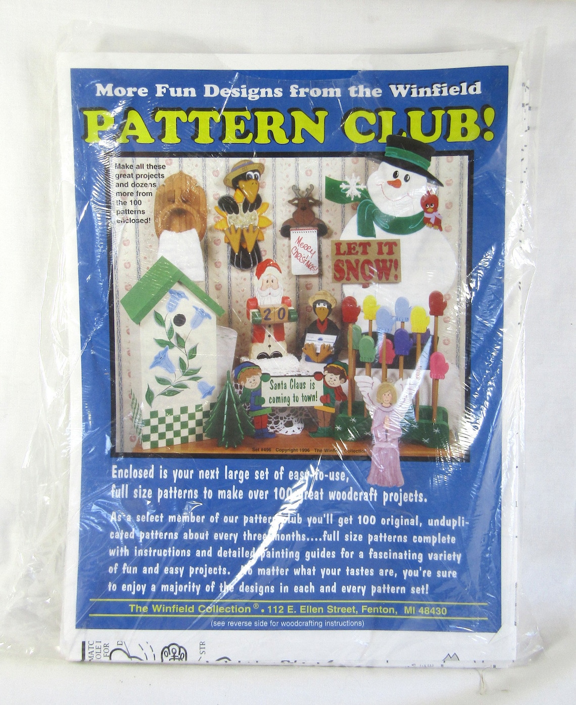 Winfield Pattern Club Christmas Spring & More Wood Patterns Etsy