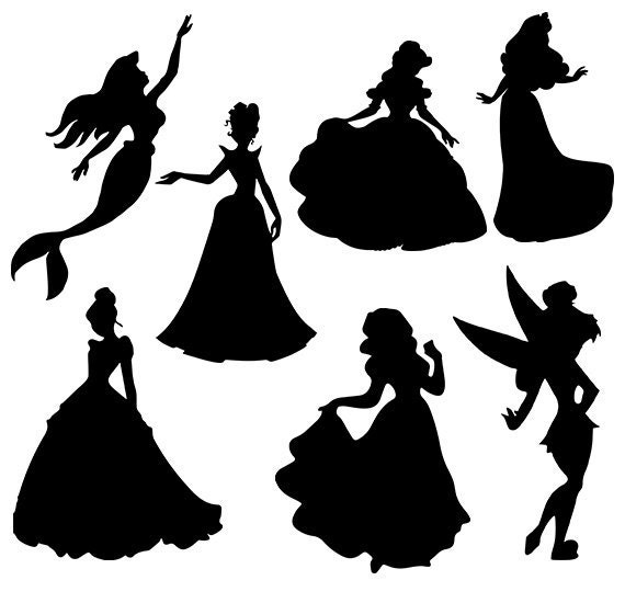 Download Disney SVG Princess collection for Cricut, Scanncut ...
