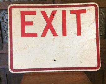 Sortie de garage old traffic sign quirky font panneau ancien garage exit French sign vintage lettering black and white poster