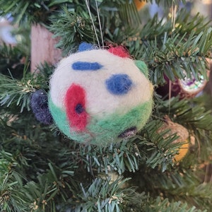 RV tree ornament, RV gifts, RV decoration, felted ornament, obscure ornament, unique accents