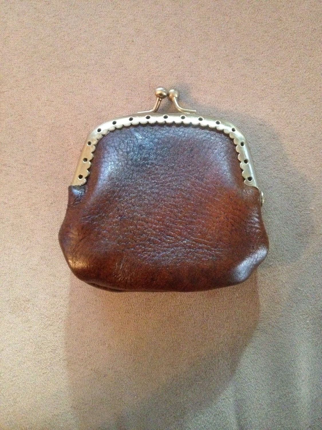 leather coin purse