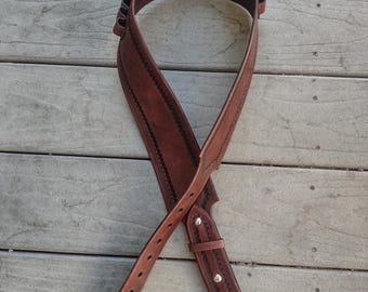 Custom Leather Cartridge Belt Made to Order
