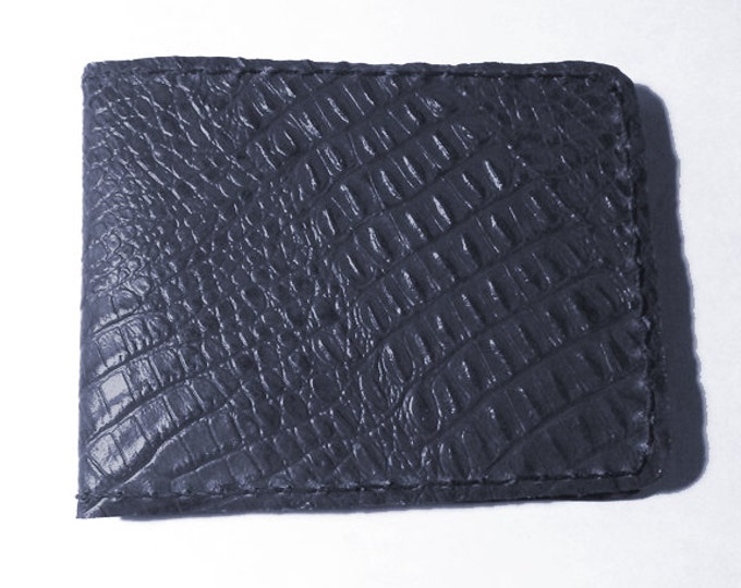 Alligator Leather Billfold Embossed