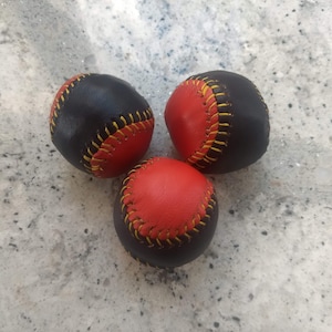 Single Leather Ball for Chop Cup or Cups and Balls image 3