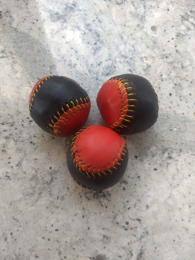 Single Leather Ball for Chop Cup or Cups and Balls image 3