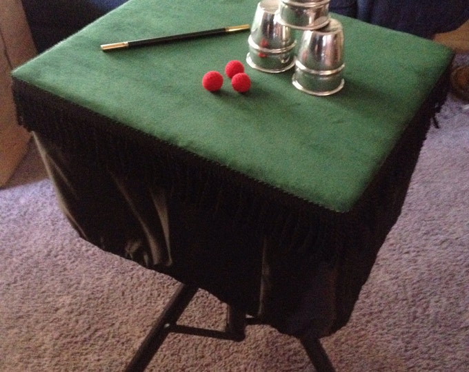 Magic Table with Built in Close Up Pad and Servante