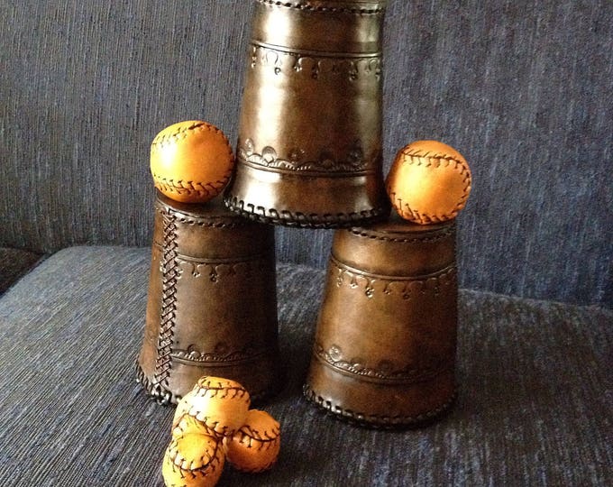 Leather Cups and Balls