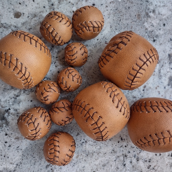 Single Leather Ball for Chop Cup or Cups and Balls