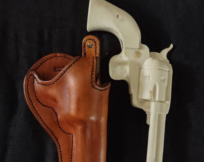 Custom Leather Molded Holster with Thumb Break Made to Order