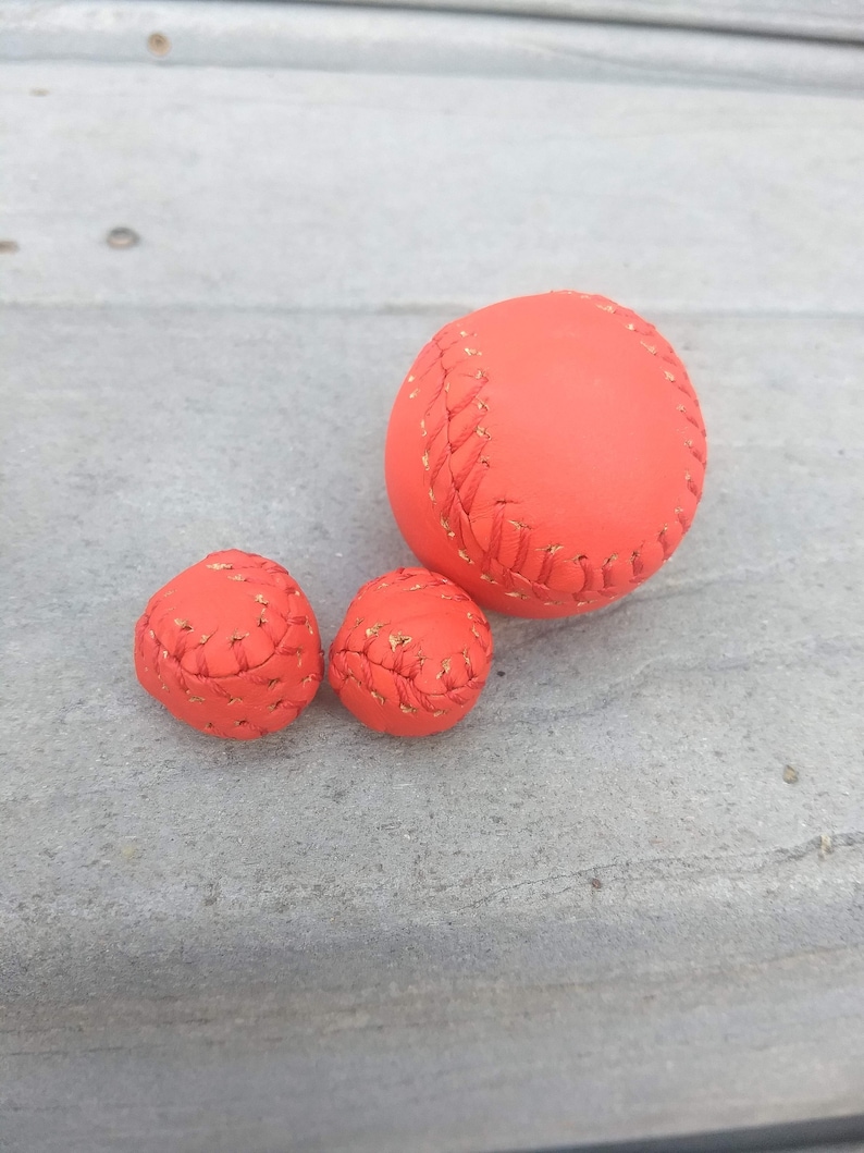 Single Leather Ball for Chop Cup or Cups and Balls image 5