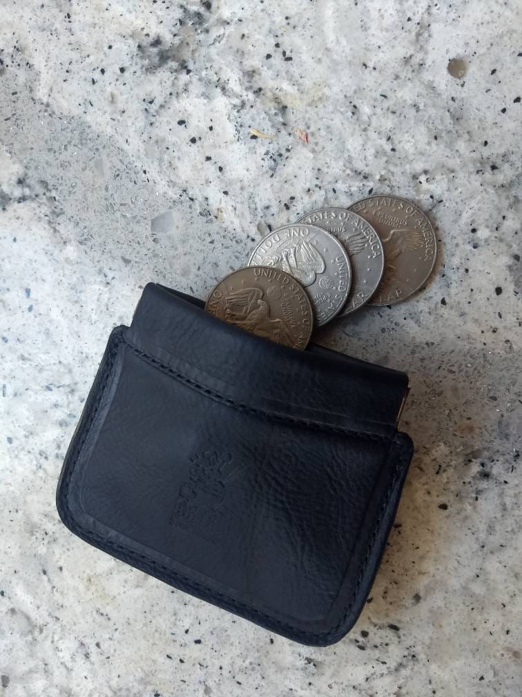 Zip-around document organizer and wallet with coin